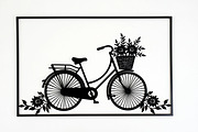 Charming Bicycle with Flowers, an Illustration by Amazin_art (Thumbnail 6 of 21)
