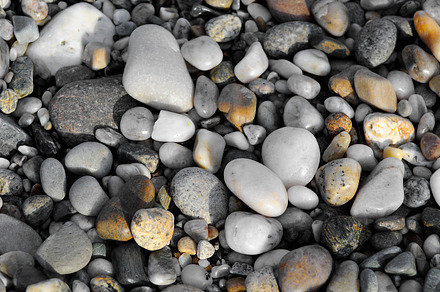River or beach stones background