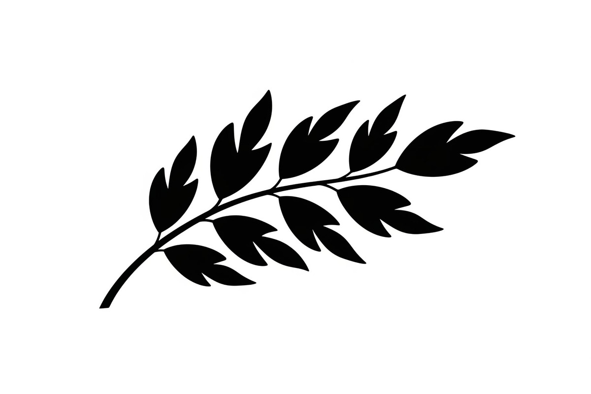Botanical Leaf Silhouette Bundle, an Illustration by yasushie (Photo 12 of 51)