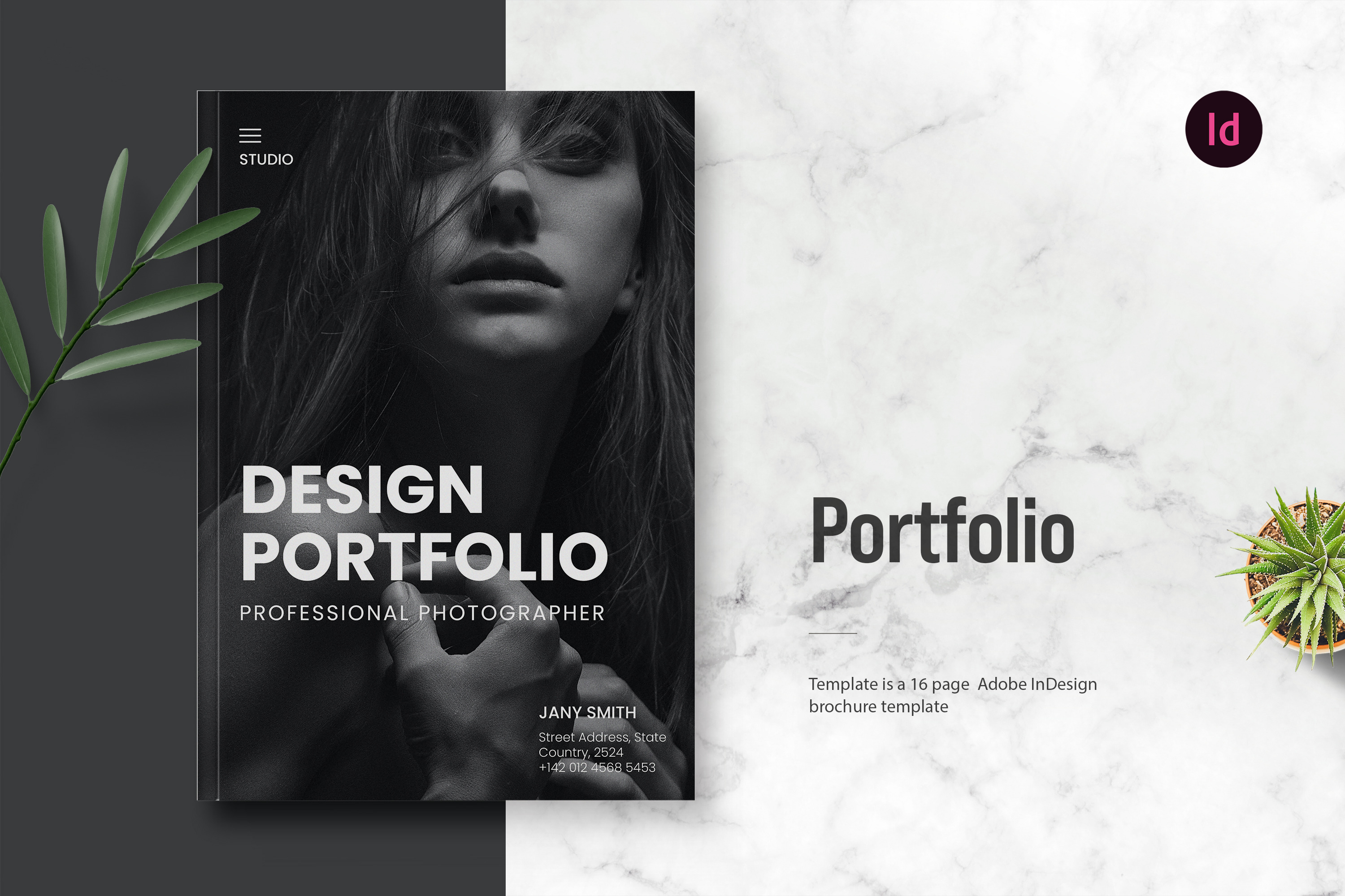 Design Portfolio Template, a Brochure Template by evgenystudio