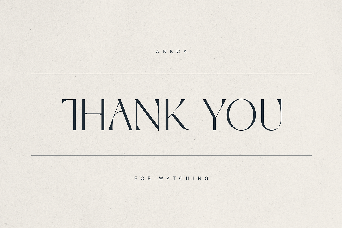 Ankoa – A Refined Display Font, a Serif Font by Only Fonts (Photo 11 of 11)