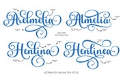 Andelintia, a Script Font by IM Studio (Thumbnail 2 of 9)