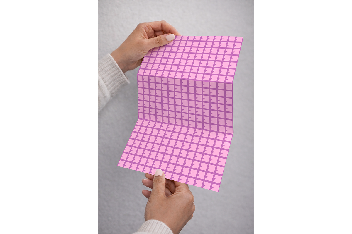 Folded Poster Mockup, an Advertising Mockup by The Rose Project (Photo 3 of 3)