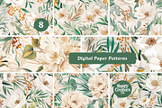 Softly Spoken Digital Paper Pack, a Pattern Graphic by Happy Creators Co. (Thumbnail 5 of 7)