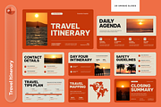 Orange Cream Travel Intererary, a Presentation Template by Sixtemp (Thumbnail 1 of 3)