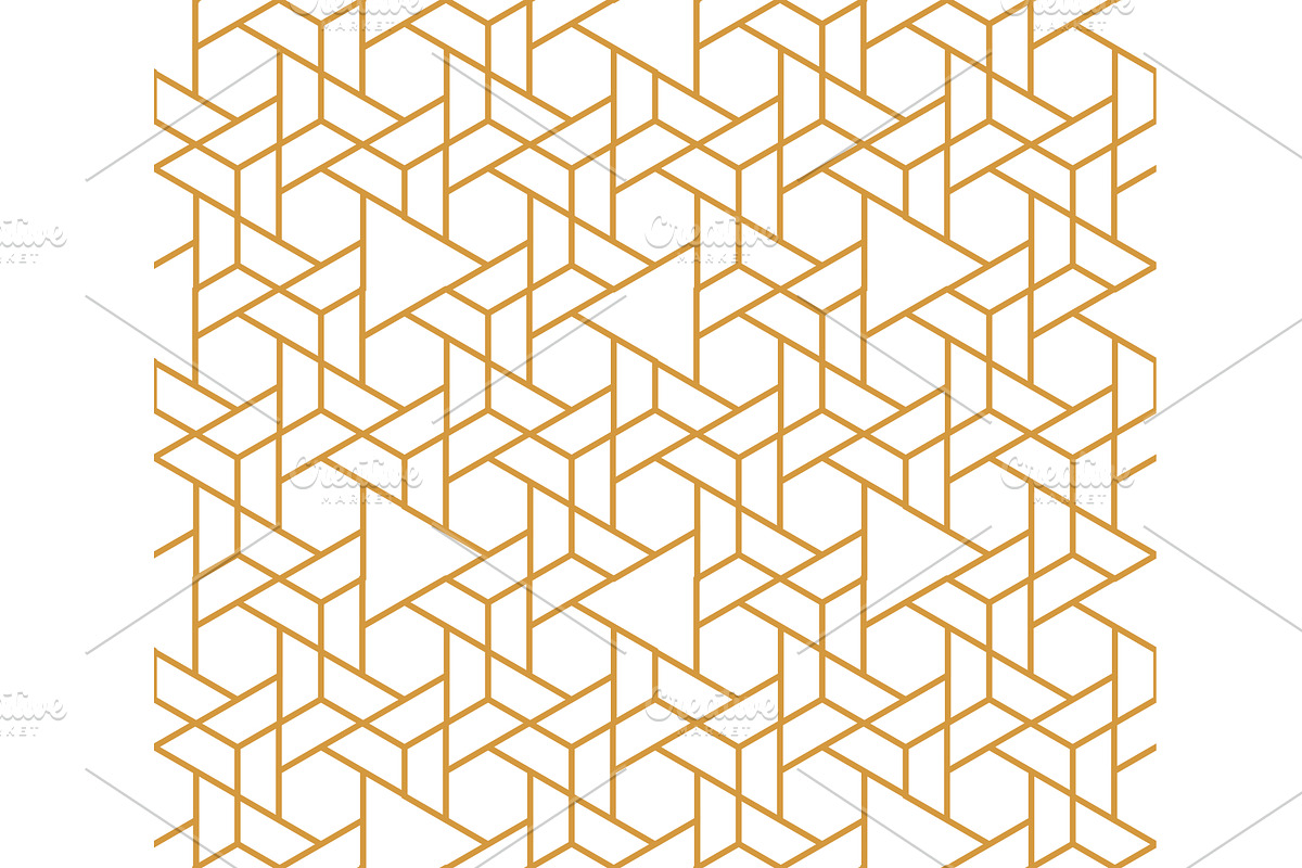 The geometric pattern with lines, an Object Graphic by RODINA (Photo 1 of 3)