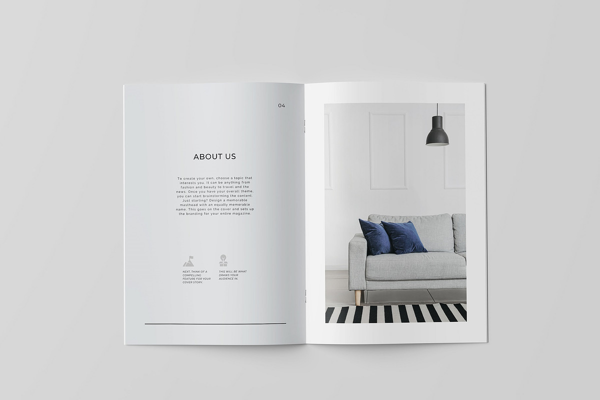 A4 / A5 Brochure Mockup, a Books & Magazine Mockup by Tokobeta