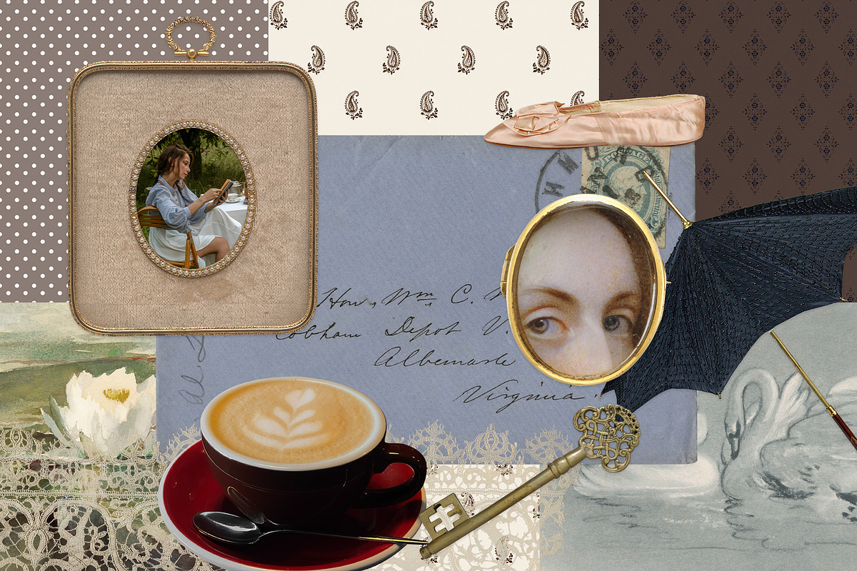 Victorian Keepsakes Ephemera Atelier, a Background Graphic by Lidberia (Photo 8 of 16)