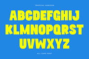 Tropical Horizon - Bold Sans Display, a Sans Serif Font by Masyafi Studio (Thumbnail 8 of 8)