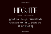 Hecate Display Font, a Serif Font by BY AVA — studio (Thumbnail 2 of 8)