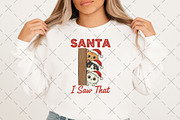 Funny Christmas Cat PNG, an Illustration by Craft Nest (Thumbnail 2 of 6)