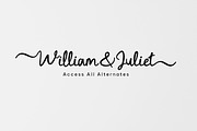 Qulove - Lovely Script Font, a Script Font by Fontcastle (Thumbnail 2 of 6)