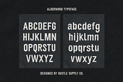 Alderwood, a Sans Serif Font by Hustle Supply Co. (Thumbnail 3 of 8)