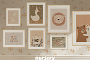 200 NURSERY POSTERS & PRINTS, a Background Graphic by Muse Artist (Thumbnail 10 of 15)