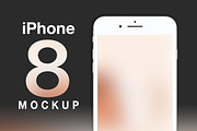 iPhone 8 Mockup, an iPhone Mockup by Nadasol (Thumbnail 1 of 4)