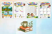 Creative Activity Prompt Book, a Stationery Template by Designmela01 (Thumbnail 4 of 4)