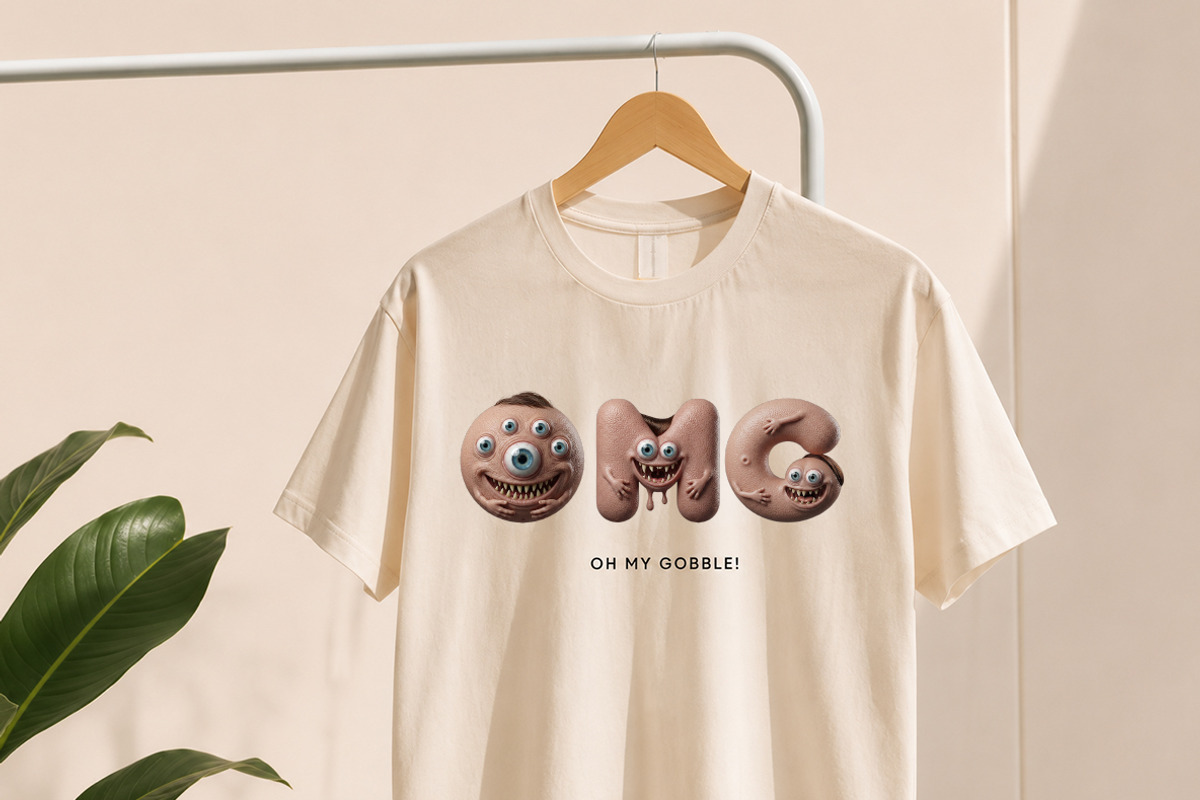 Gobble Monster Font, a Sans Serif Font by Handmadefont (Photo 8 of 12)