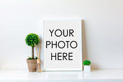 10 Minimalist White Mockup Frames, a Packaging Mockup by F R A M E D // SUPPLY CO. (Thumbnail 2 of 11)
