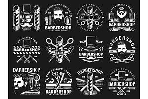 Barbershop Haircut Salon, Shaving