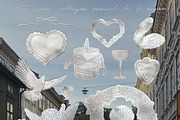 Silver Embossed Romance Collection, an Object Graphic by AnMark (Thumbnail 10 of 15)