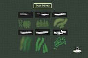 30 Forest Brushes for Procreate, a Brush Add-On by badrusblue (Thumbnail 4 of 6)