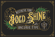 GoldShine with Extras, a Font by uncurve (Thumbnail 1 of 9)