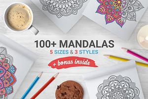 100 Mandalas Bonus Frames