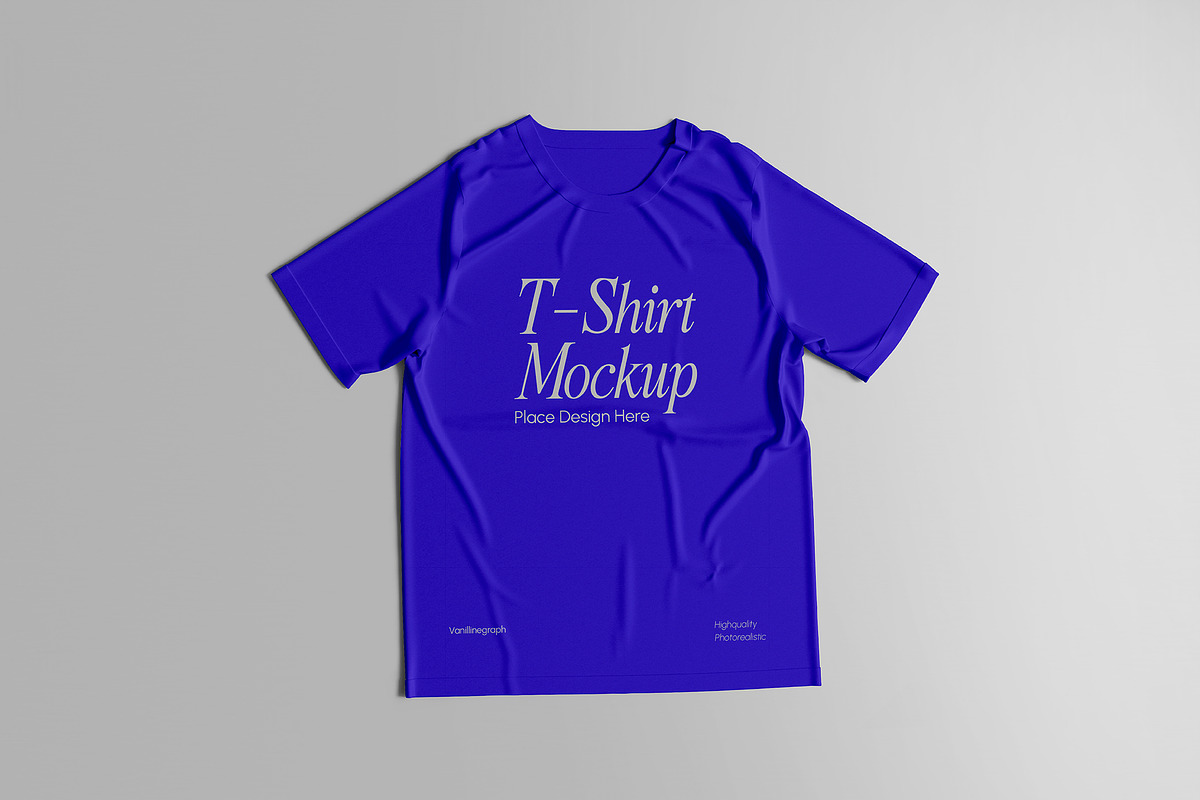 T-shirt Mockup, a Shirt Mockup by VanillineGraph (Photo 2 of 5)