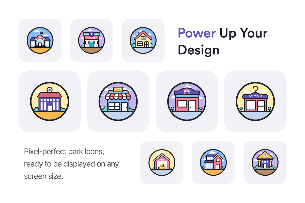 Real Eatate icons, an Emoji Icon by Brickclay (Photo 3 of 9)