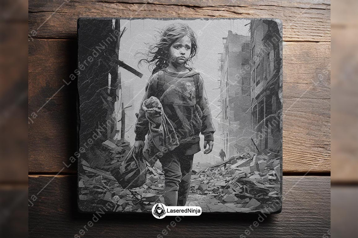 Homeless Little Girl Destroyed Orphan