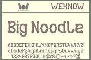 Paper Clip font, a Handwritten Font by weknow (Thumbnail 5 of 8)