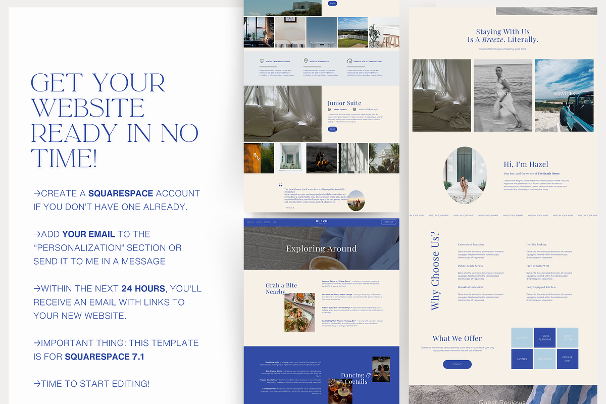 Airbnb Website Squarespace Template, a Squarespace Template by Story Native (Photo 5 of 10)