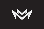 Lettermarks MM Crown Logo Templates, a Branding & Logo Template by ganuDESIGN (Thumbnail 4 of 4)