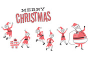 Santa Shake, an Illustration by Illustrations by Jessie (Thumbnail 1 of 2)