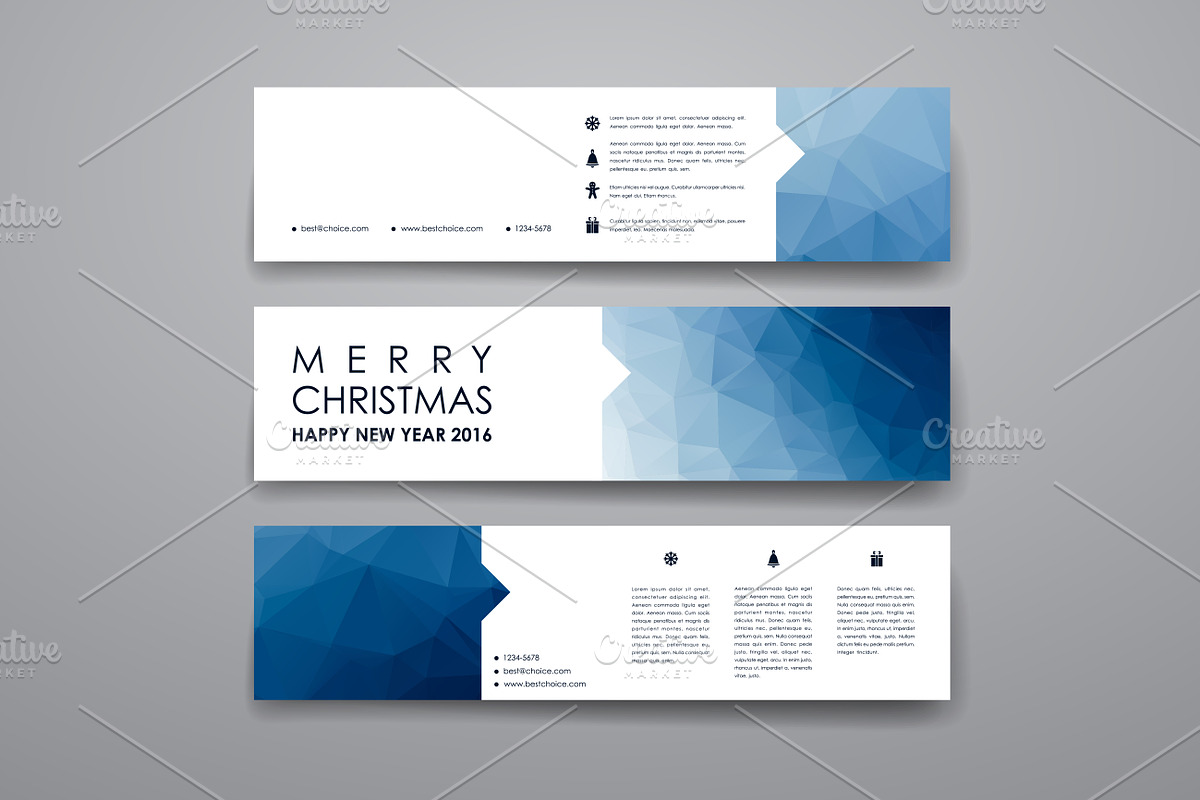 Merry Christmas Brochures, a Brochure Template by Palau (Photo 38 of 49)