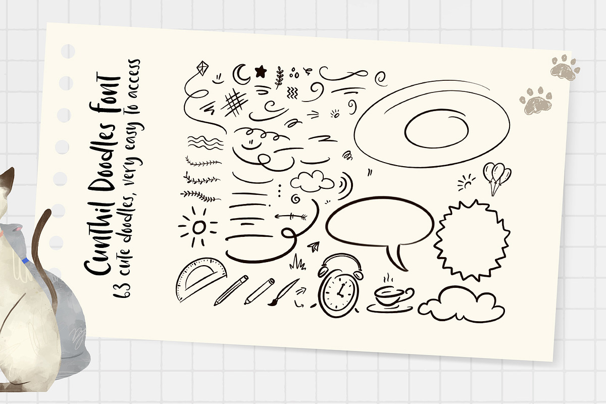 Cunthil, a Handwritten Font by Abo Daniel Studio (Photo 10 of 10)