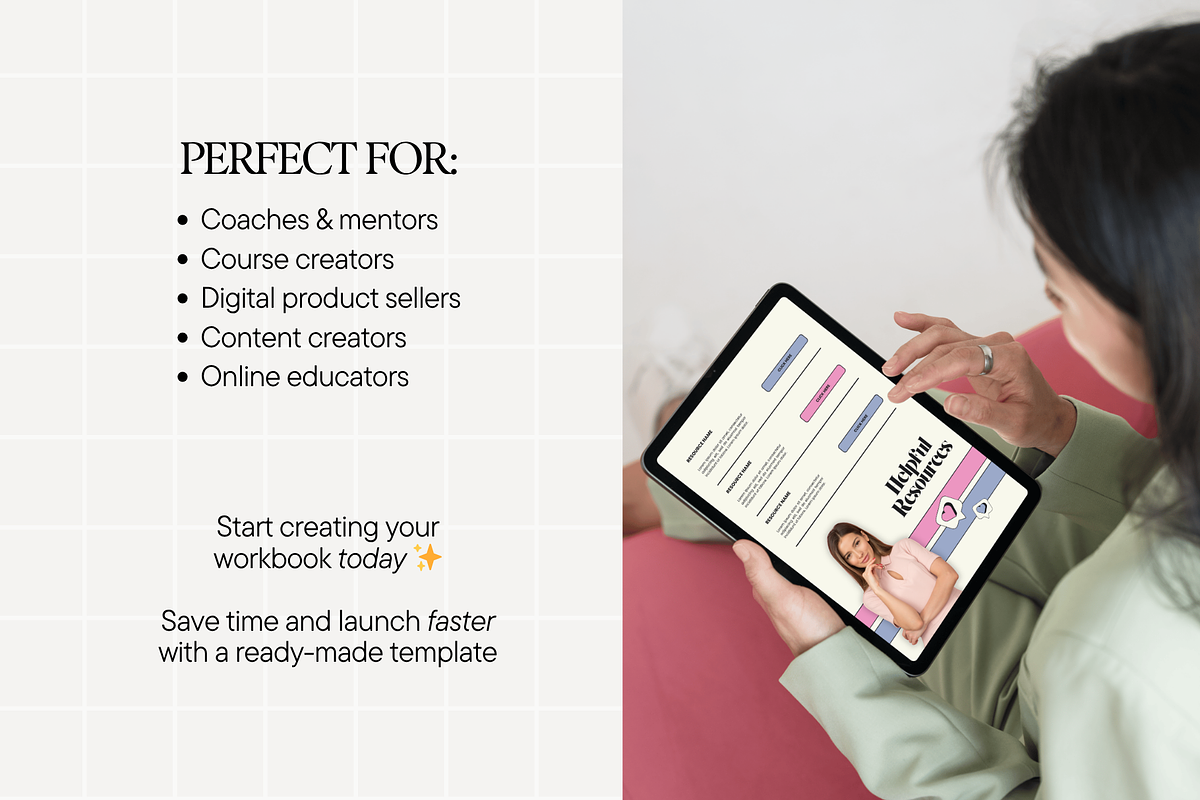 Modern Ebook Workbook Canva Template, a Marketing Template by Anna Design Studio (Photo 11 of 11)