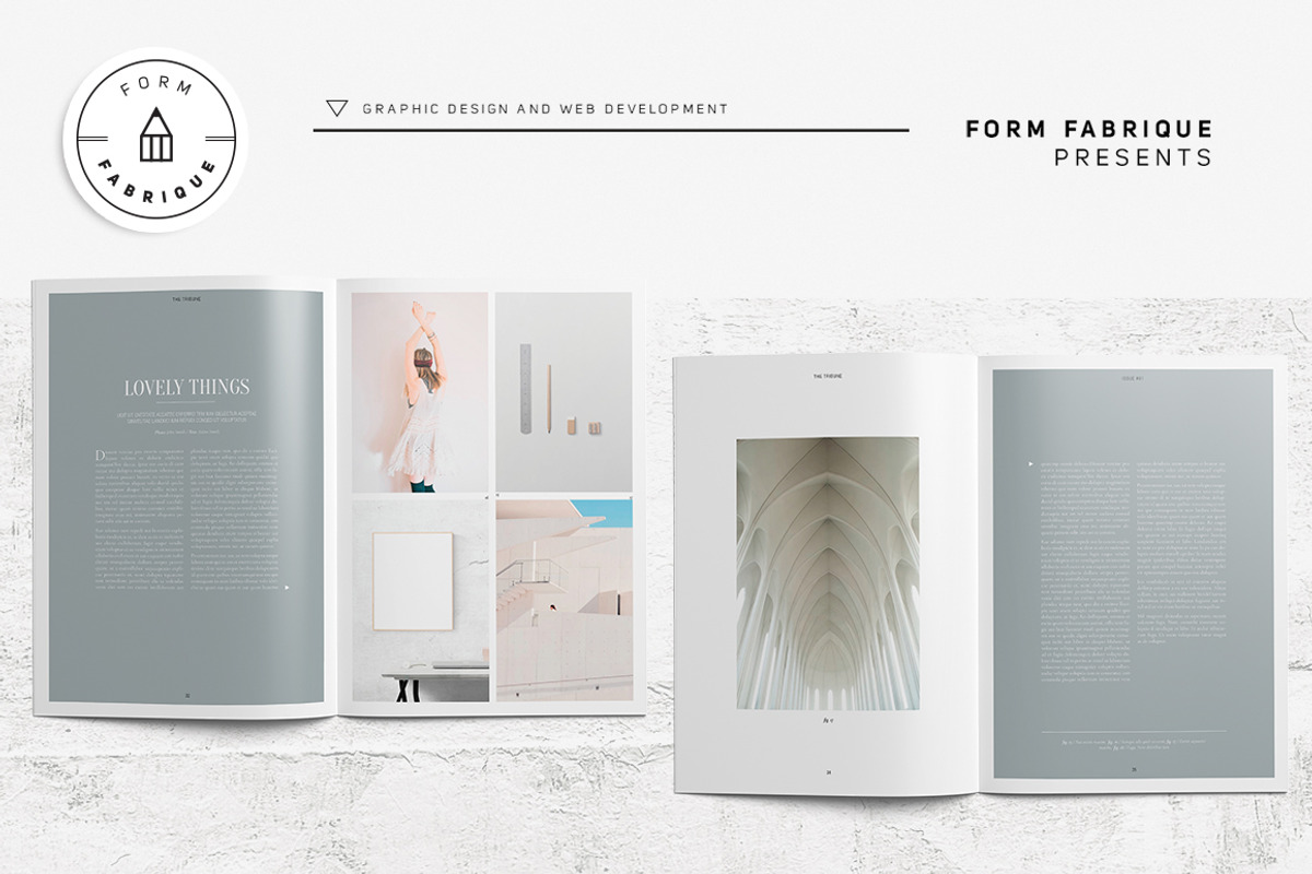 Tribune Magazine, a Magazine Template by Form Fabrique (Photo 19 of 20)