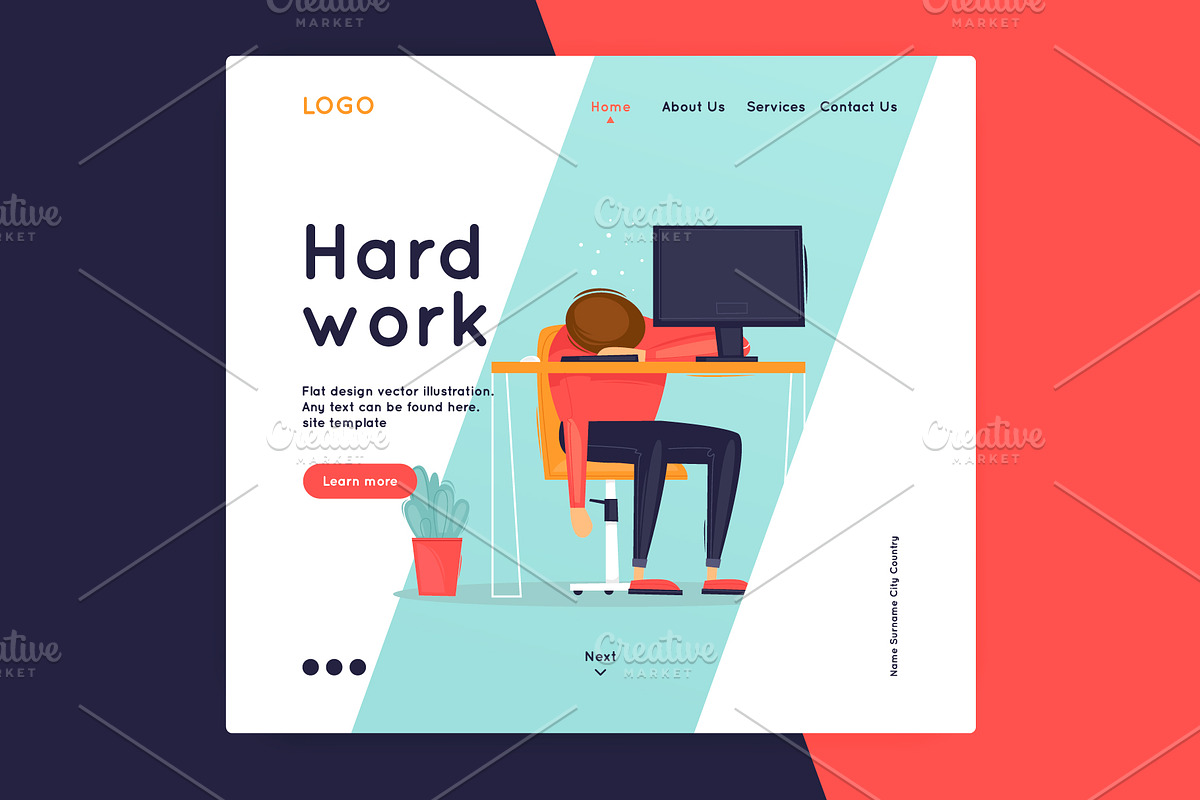 Landing page, an App Template by Podis (Photo 11 of 15)