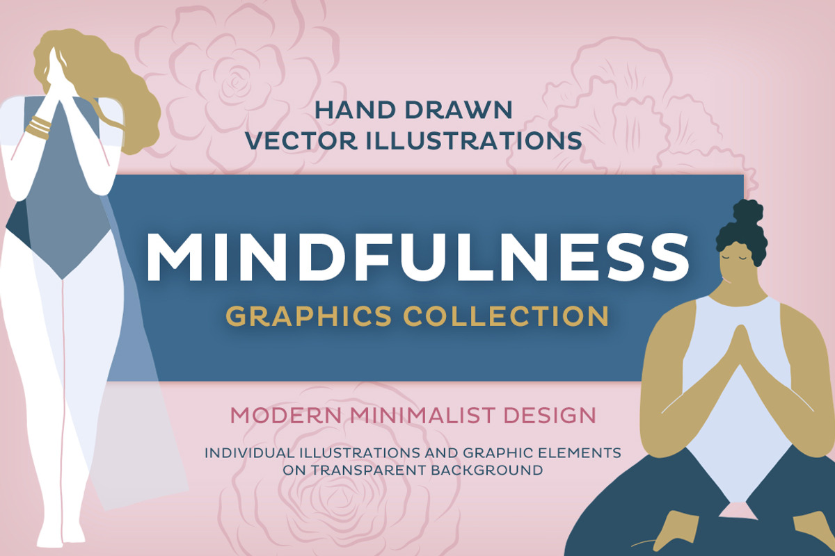Mindfulness Collection, a Healthcare Illustration by Insalata Illustrata (Photo 1 of 8)