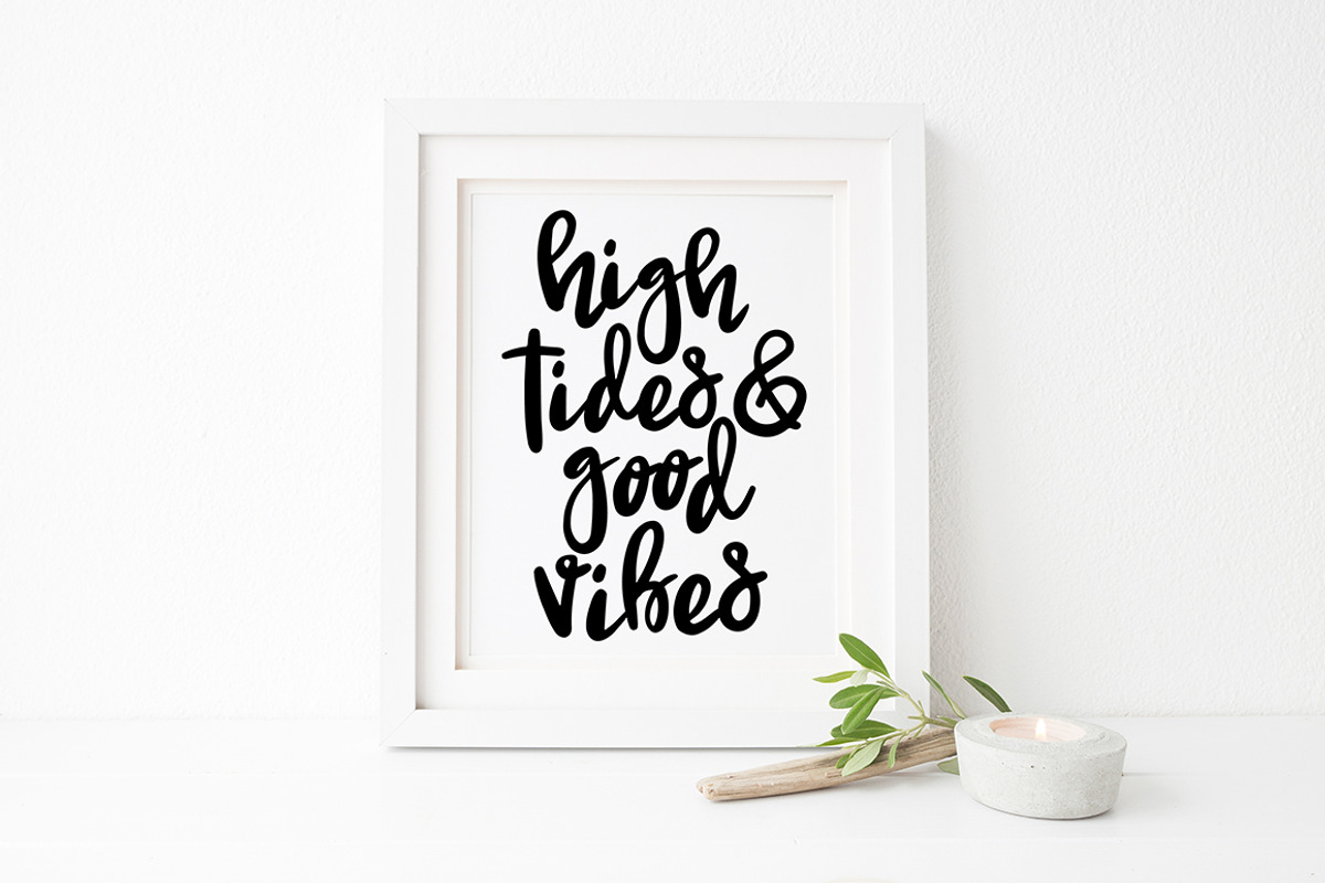 NEWPORT BEACH Brush Script Font preview 4