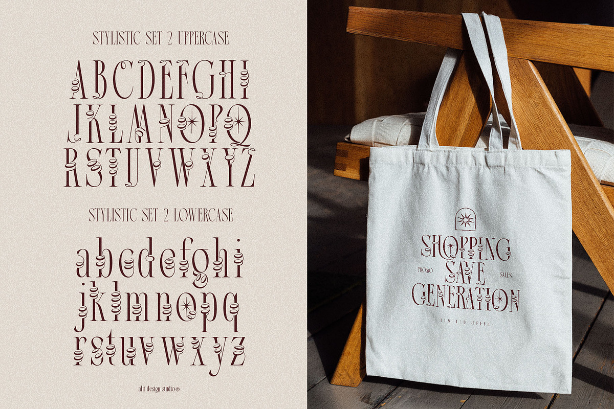 Broshock Typeface, a Serif Font by alit design (Photo 14 of 20)