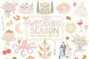 Whimsy Hand-drawn Watercolor Wedding, an Object Illustration by Ayya Studio (Thumbnail 9 of 12)