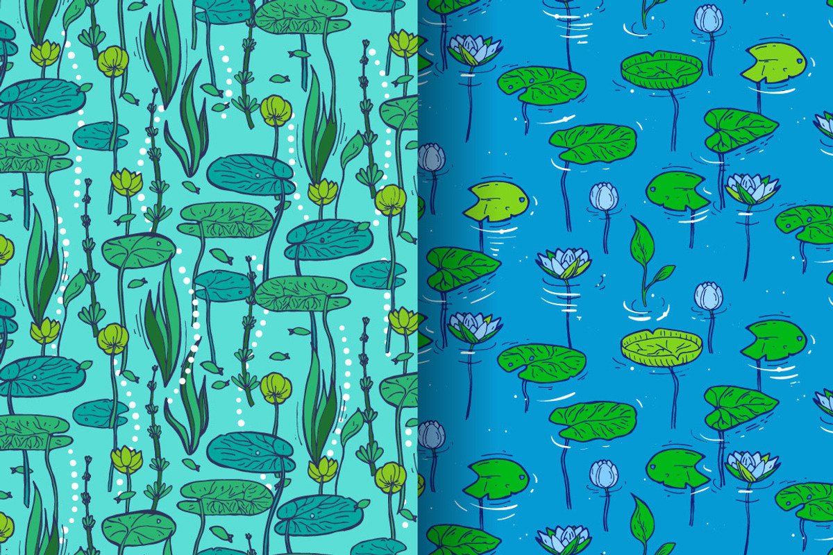 Swamp, a Pattern Graphic by merion_merion (Photo 5 of 5)