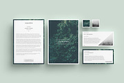 J U N I P E R  Letterhead + Comps, a Stationery Template by 46&2 Collective (Thumbnail 1 of 5)