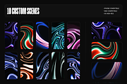 Atomic Scenes Wallpaper Pack, a Wallpaper Graphic by Obscure Shop (Thumbnail 6 of 6)
