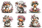 Whimsical Spring Animal Clipart, an Illustration by Daily.Designs (Thumbnail 6 of 8)