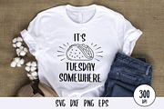Tacos and Fiesta SVG Bundle, a Food Illustration by thefutive (Thumbnail 2 of 8)