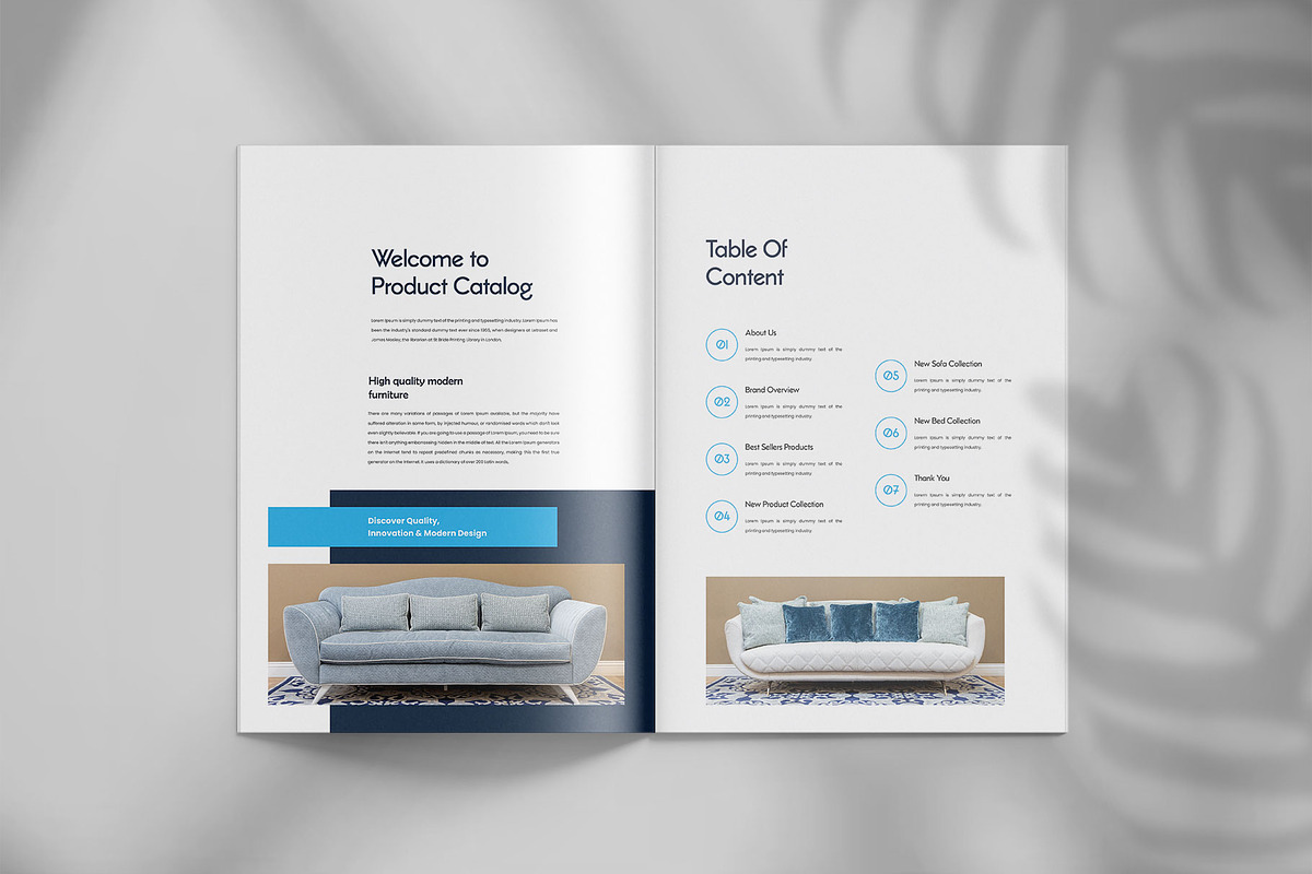 Product catalog brochure design, a Brochure Template by Tanmoy Topu (Photo 2 of 7)