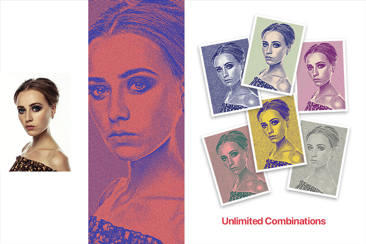 Engrave Halftone Pro Ps Action, an Action Add-On by ridvanpars (Photo 8 of 12)